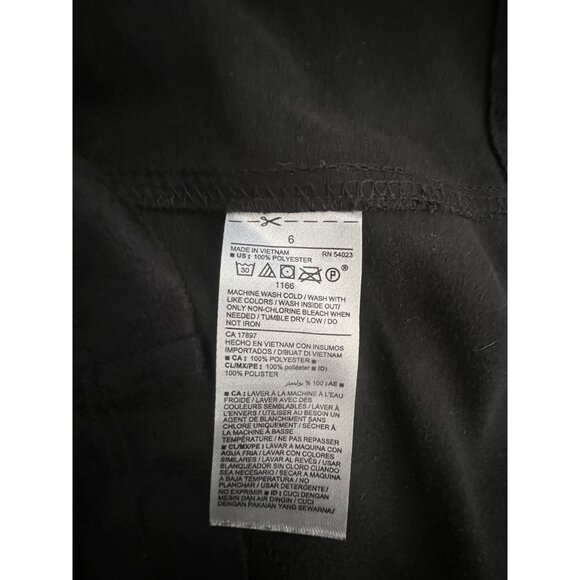 Old Navy Black Suede Utility Front Pocket Zipper Mini Skirt - Size 6 - Picture 6 of 9